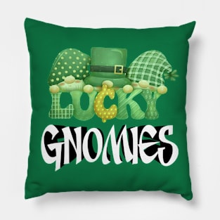 Lucky Gnomies Pillow