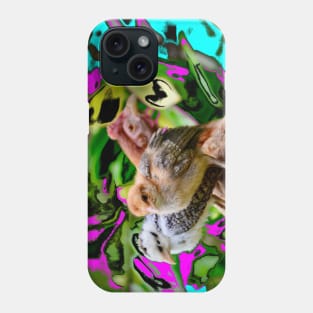 Chicken with chicks / Swiss Artwork Photography Phone Case