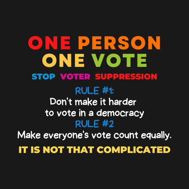 One Person = One Vote by Bold Democracy