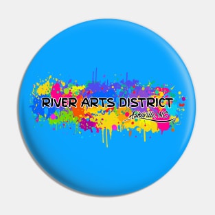 River Arts District - Asheville, NC - BlueBG 17 Pin