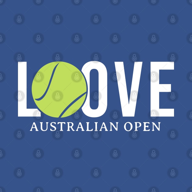 Love Australian Open by Tebird