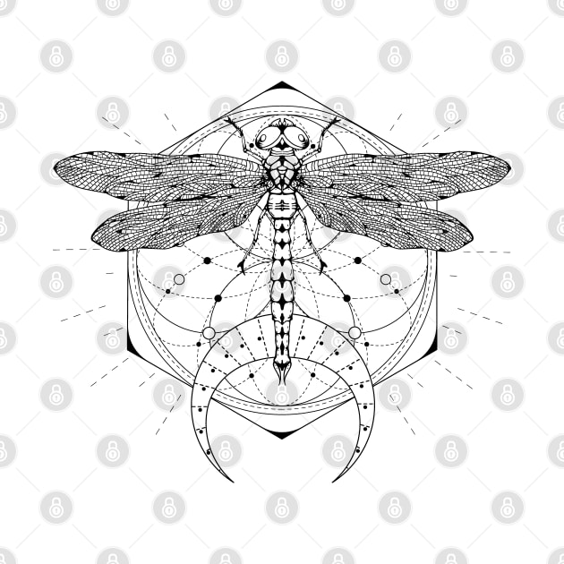 Dragonfly | Sacred Geometry by CelestialStudio