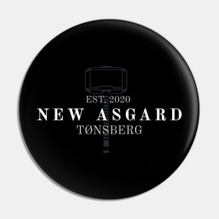 New Asgard (White) Pin