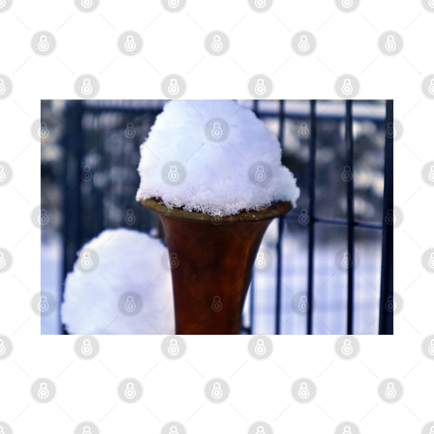 Snowy Clarinet Bell - A Wintery Day in a Northern Canadian Forest - Gift for a Clarinetist by Ric1926