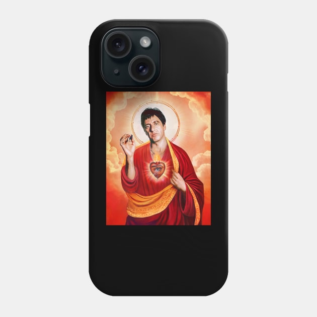 Saint Tony Montana Phone Case by Gedogfx