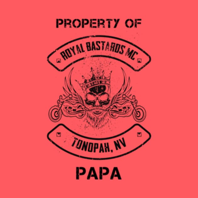 Royal Bastards MC Tonopah, NV Property Papa by Nikki Landis