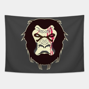 Gorilla muka Tapestry