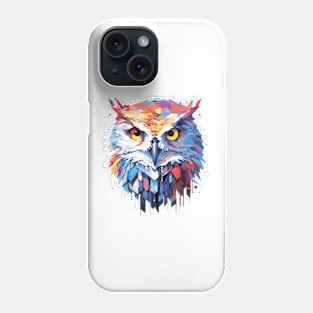 Owl Bird Animal Nature Freedom Wildlife Wonder Abstract Phone Case