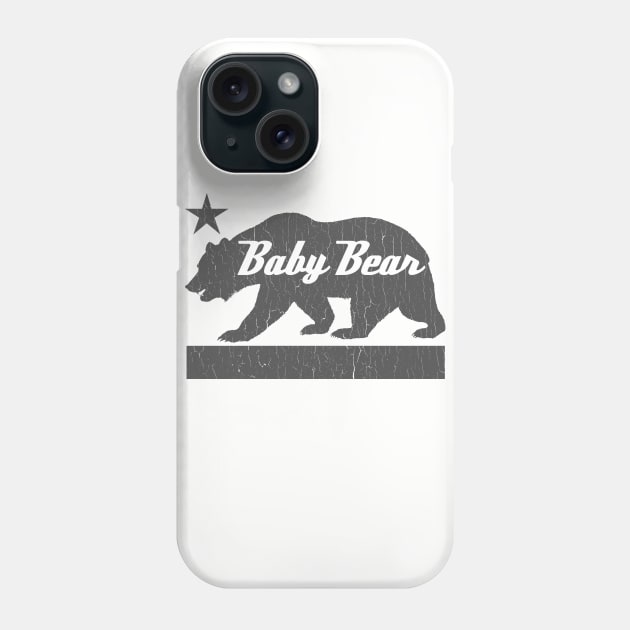 California Bear Family (BABY Bear) Phone Case by robotface