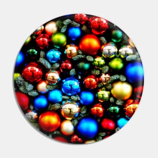 Christmas tree balls Pin