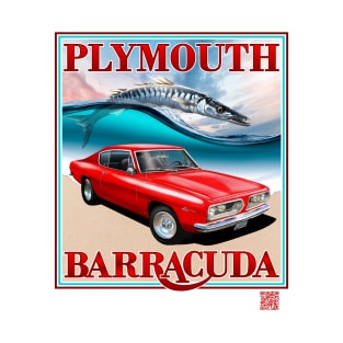 Plymouth Barracuda Fastback Classic American Muscle Car T-Shirt