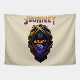 journey//vector Tapestry