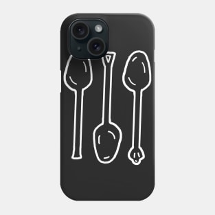 Spoons White Phone Case