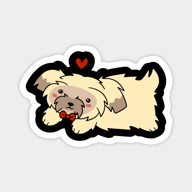 Love Pupper Magnet by saradaboru