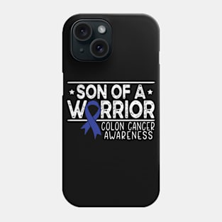 Son Of A Warrior Colon Cancer Awareness Phone Case