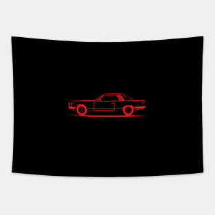 Mercedes 450 SLC W 107 Tapestry