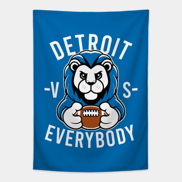 Detroit VS Everybody Tapestry by mirailecs