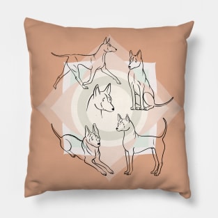 Thai Ridgeback Dogs Pillow