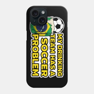 Brazil Soccer Drinking Team Phone Case