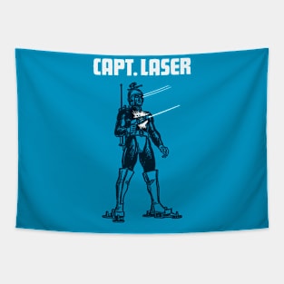 Captain Laser | Capt. Laser | Major Matt Mason Tapestry