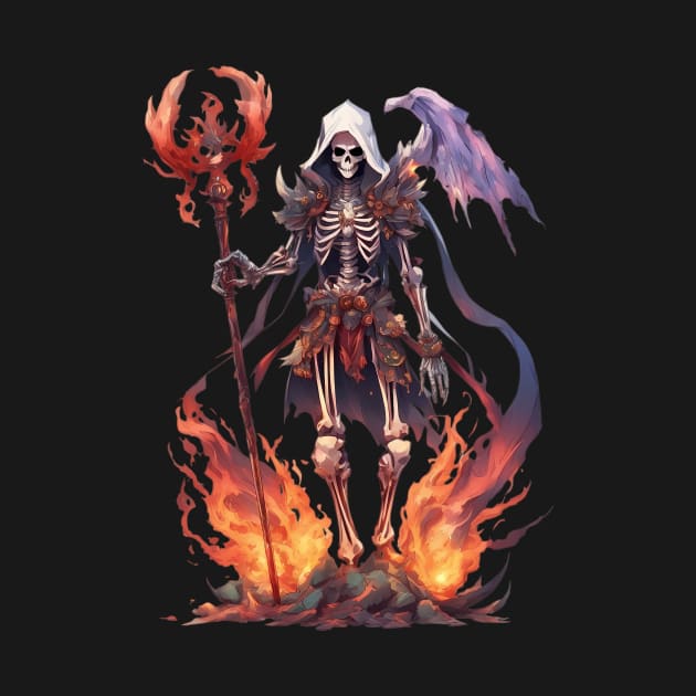Demonic Descen Terrifying Realms of the Evil Demon Hell Underworld by animegirlnft