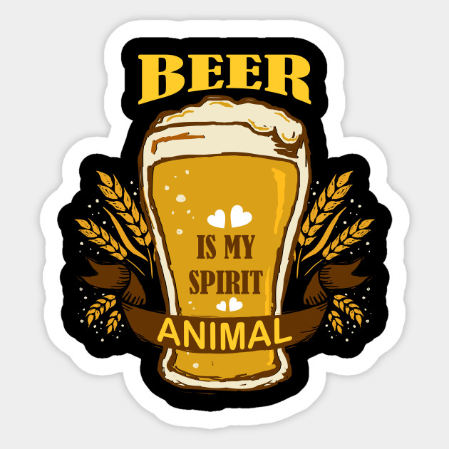 Beer Is My Spirit Animal Shirt Brewer