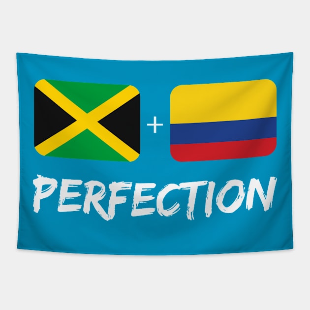 Jamaican Plus Colombian Perfection Mix Heritage DNA Tapestry by Just Rep It!!