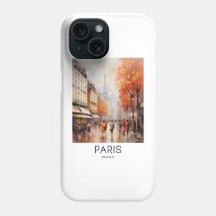 An Impressionist Painting of Paris - France Phone Case