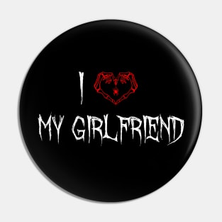 I LOVE MY GIRLFRIEND - HALLOWEEN EDITION Pin