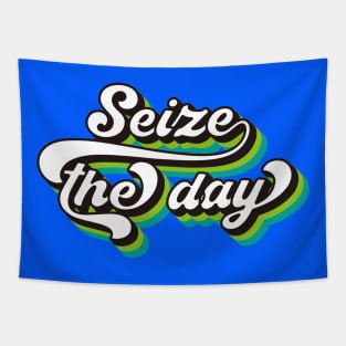 seize the day relax design Tapestry