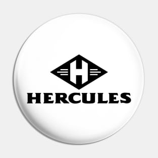 Hercules logo (black) Pin