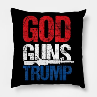 4th Of July - Patriot Republican Pride USA God Guns Trump Pillow