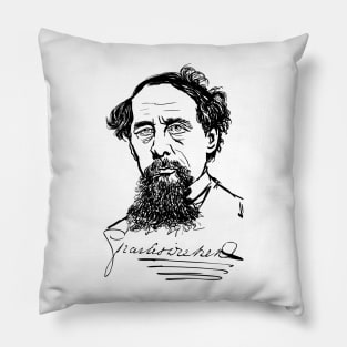 Charles Dickens Pillow