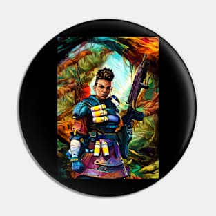 Colorful Soldier Pin