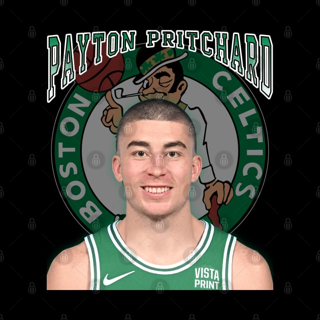 Payton Pritchard by Bojes Art