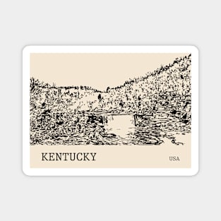Kentucky USA Magnet