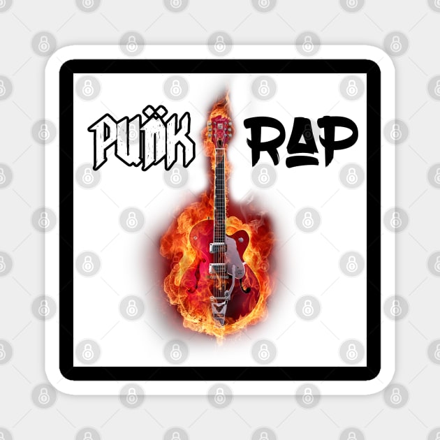 Punk Rap Collection (Fonce Amour) Magnet by Punk Rap 