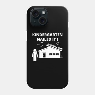Graduation Class Of 2020 Boy Kindergarten Nailed It Phone Case