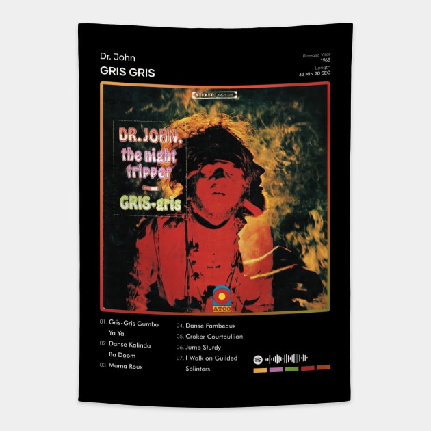 Dr. John - Gris Gris Tracklist Album Tapestry by 80sRetro