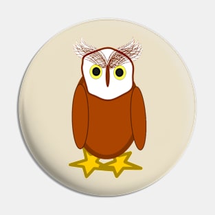 Horned Owl Pin