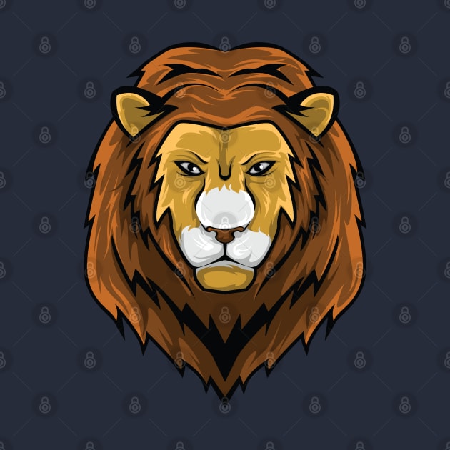 lion head by FIFTY CLOTH