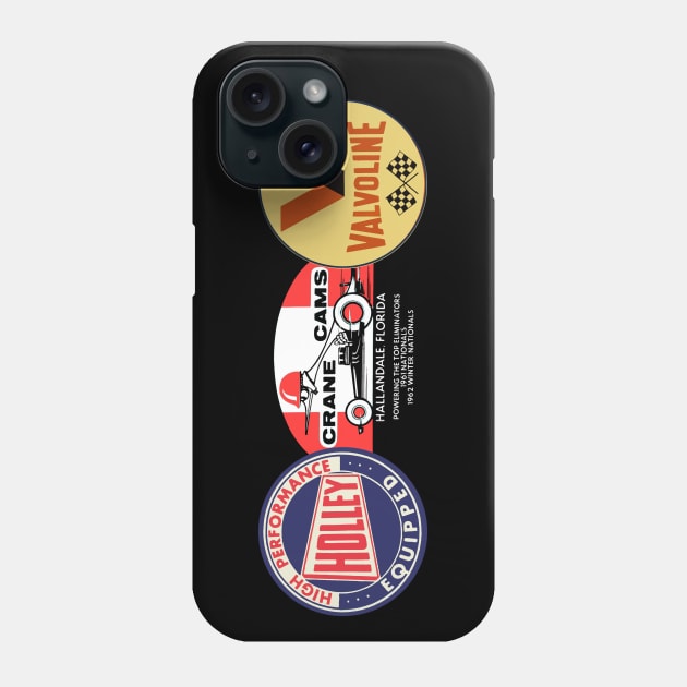 Vintage Race Decal Phone Case by Midcenturydave