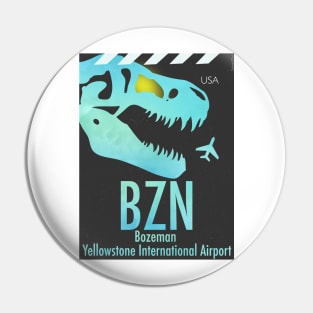 BZN Yellowstone airport Pin