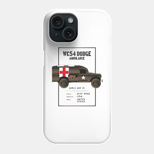 1942 Dodge WC54 Ambulance Phone Case