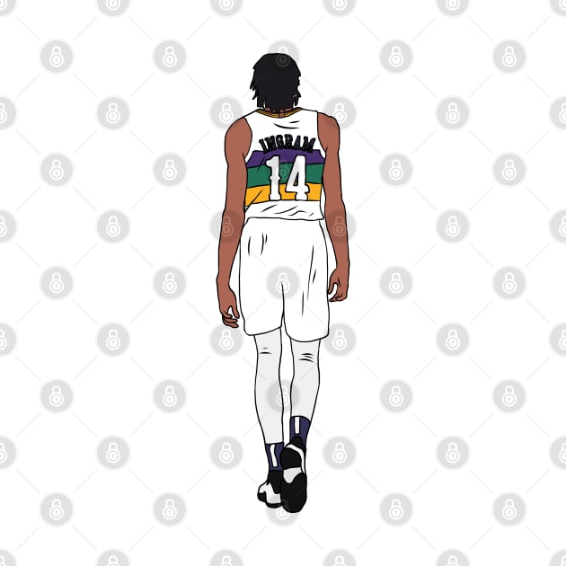 Brandon Ingram Back-To (Pelicans) by rattraptees