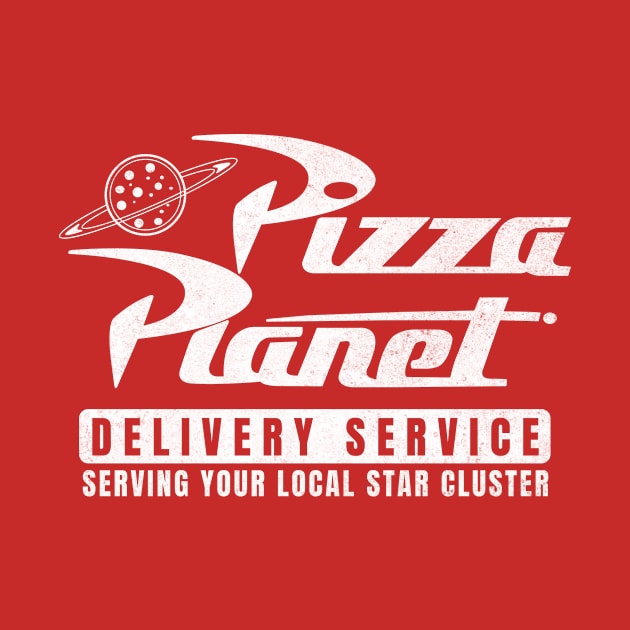 Vintage Pizza Planet by Super Legend