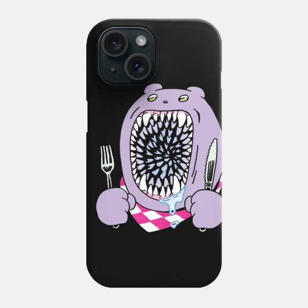 Toothy Bear Phone Case by LillianXie