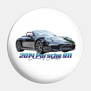 2014 Porsche 911 Carrera 4 Cabriolet Pin