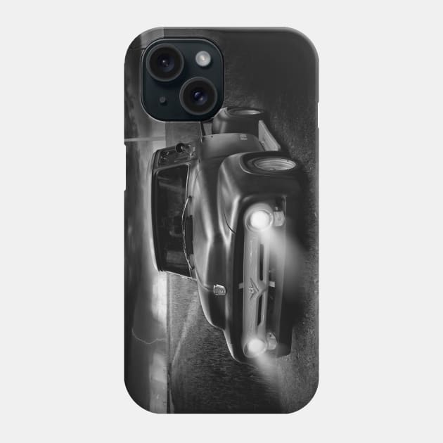 1956 Ford F-100 - black white Phone Case by hottehue