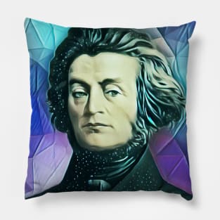 Adam Mickiewicz Portrait | Adam Mickiewicz Artwork 6 Pillow